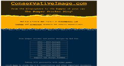 Desktop Screenshot of conservativeimage.com